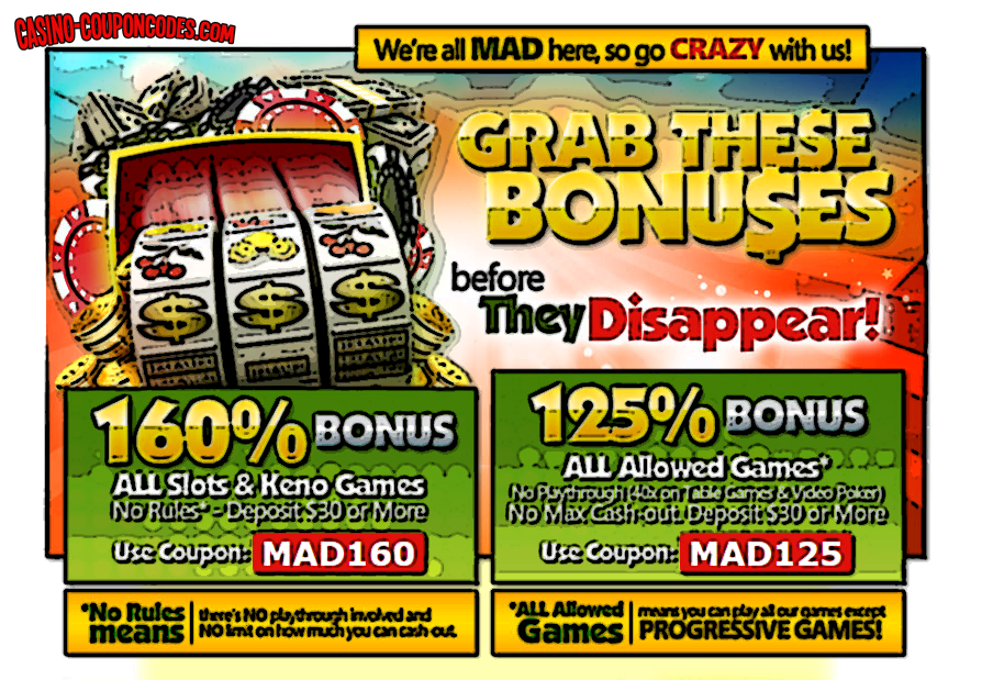 Slots Madness Bonus